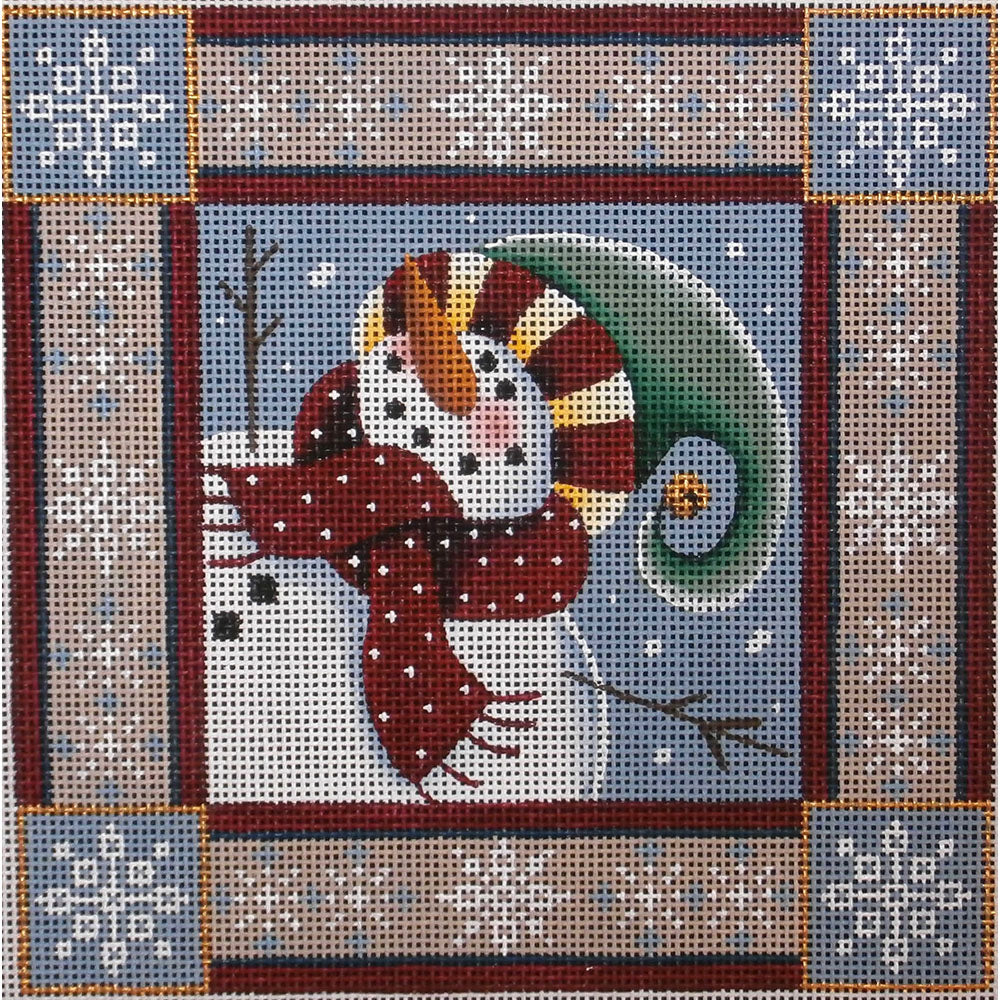 465I - Snowman Pillow