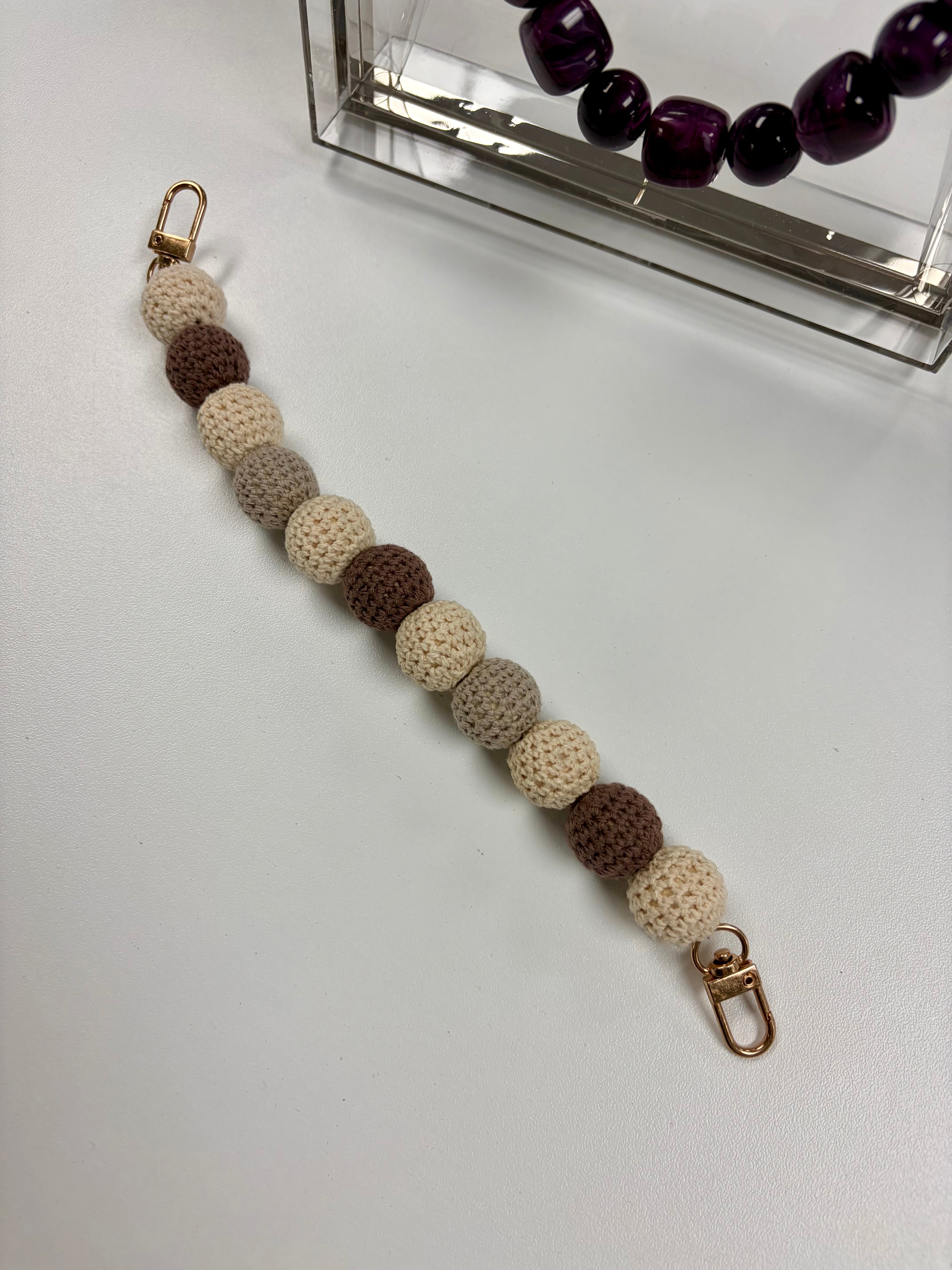 Charming Beads Clutch Strap