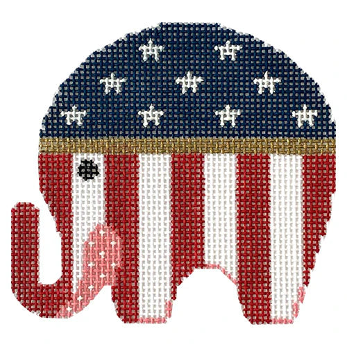 PP476AB - Patriotic: Elephant