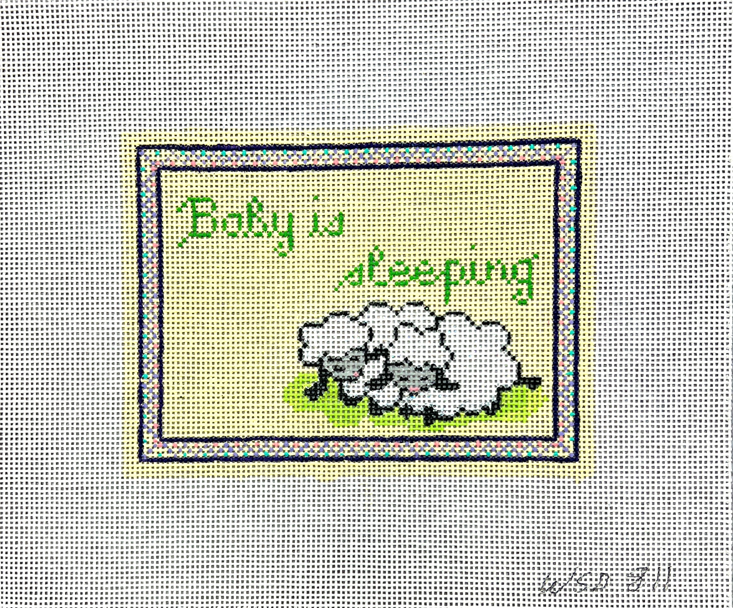 WS811 - Lamb Baby Sleeping