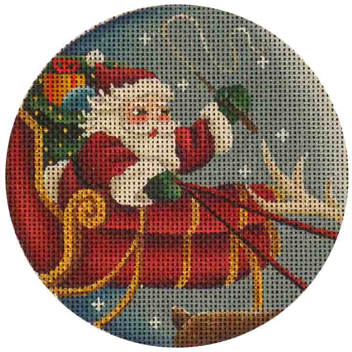500F - Santa and Sled