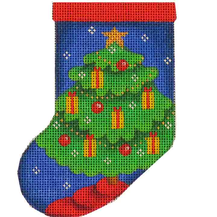 502F - Christmas Tree Sock