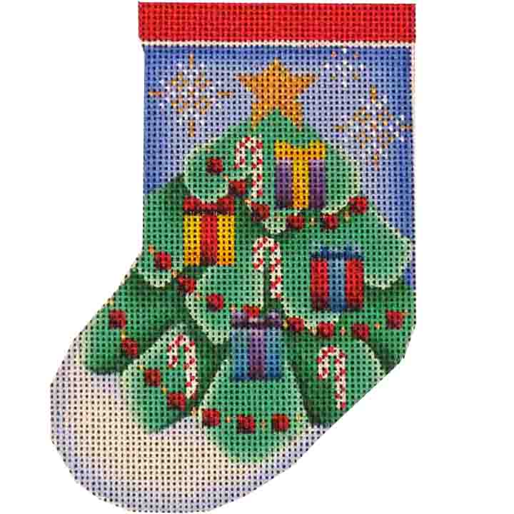 502FF - Present Tree Sock