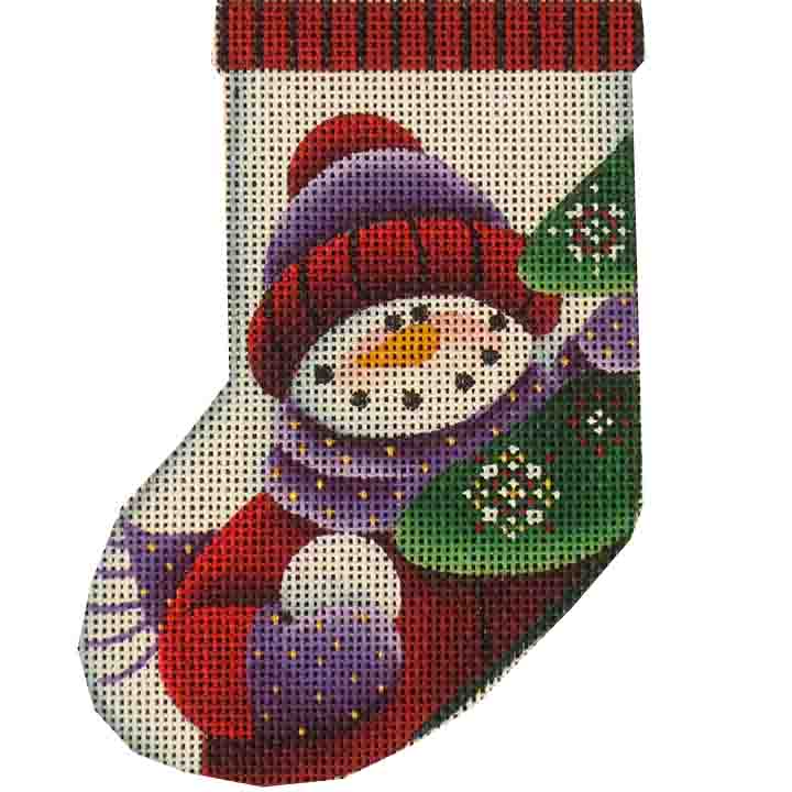 502HH - Snowball Snowman Sock