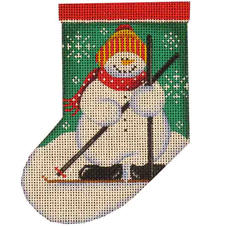 502K -Ski Snowman Sock