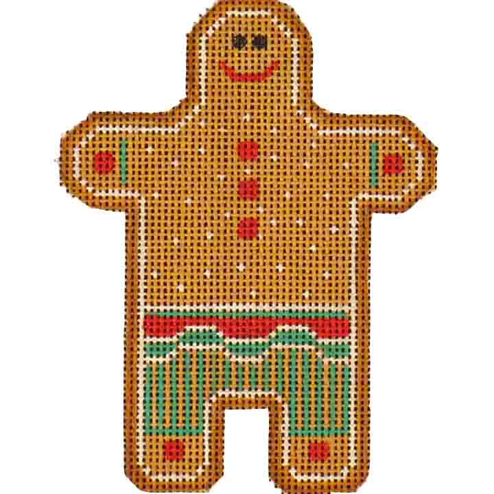 507P - Green Gingerbread Man