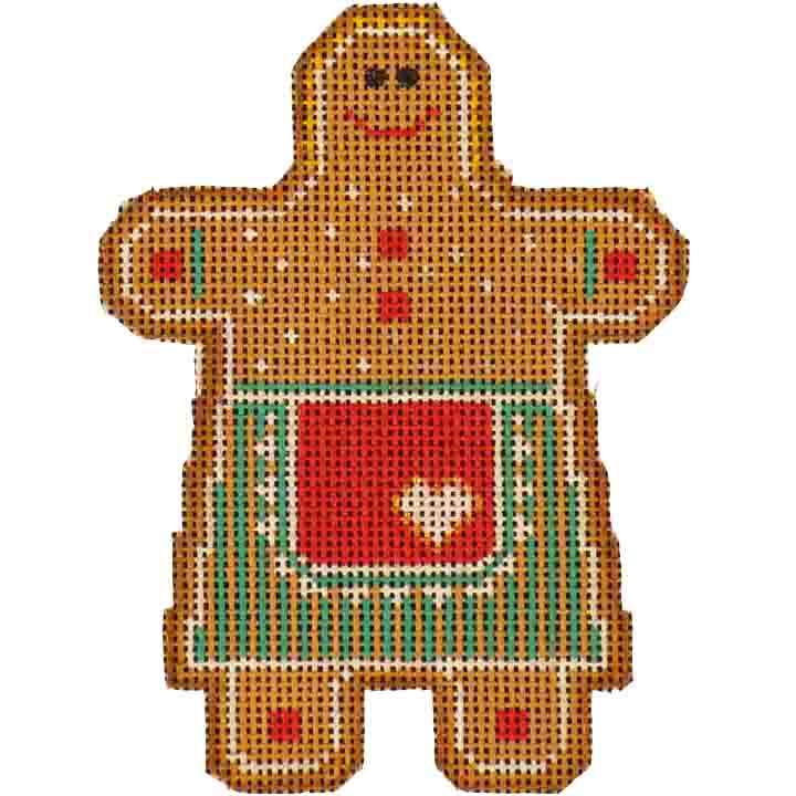 507Q - Green Gingerbread Girl