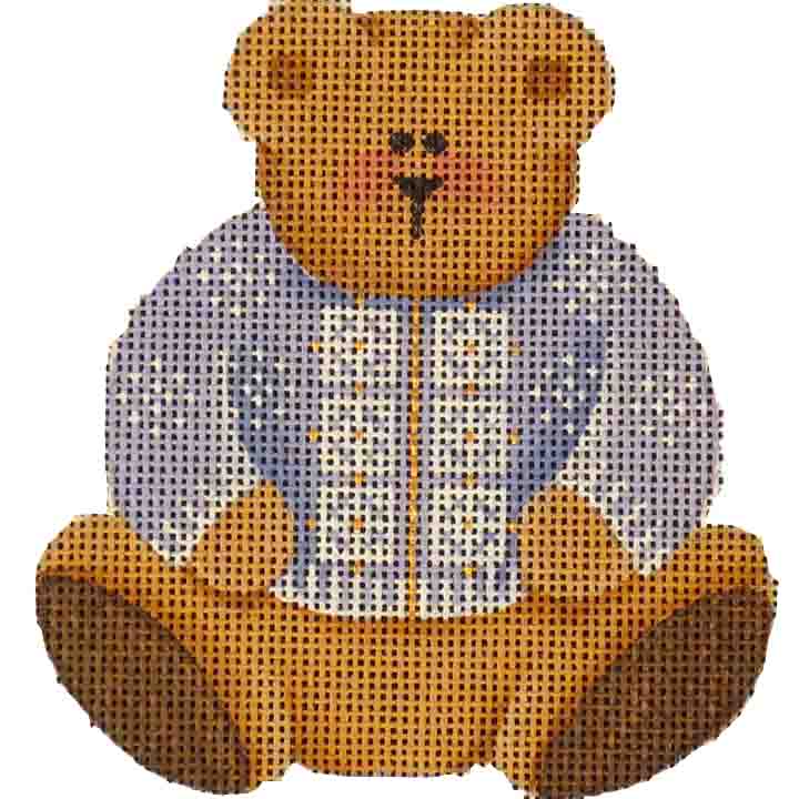 507V - Blue Teddy Bear