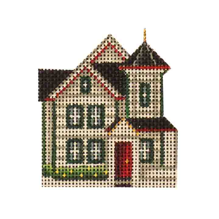 511F - Green Trim Victorian