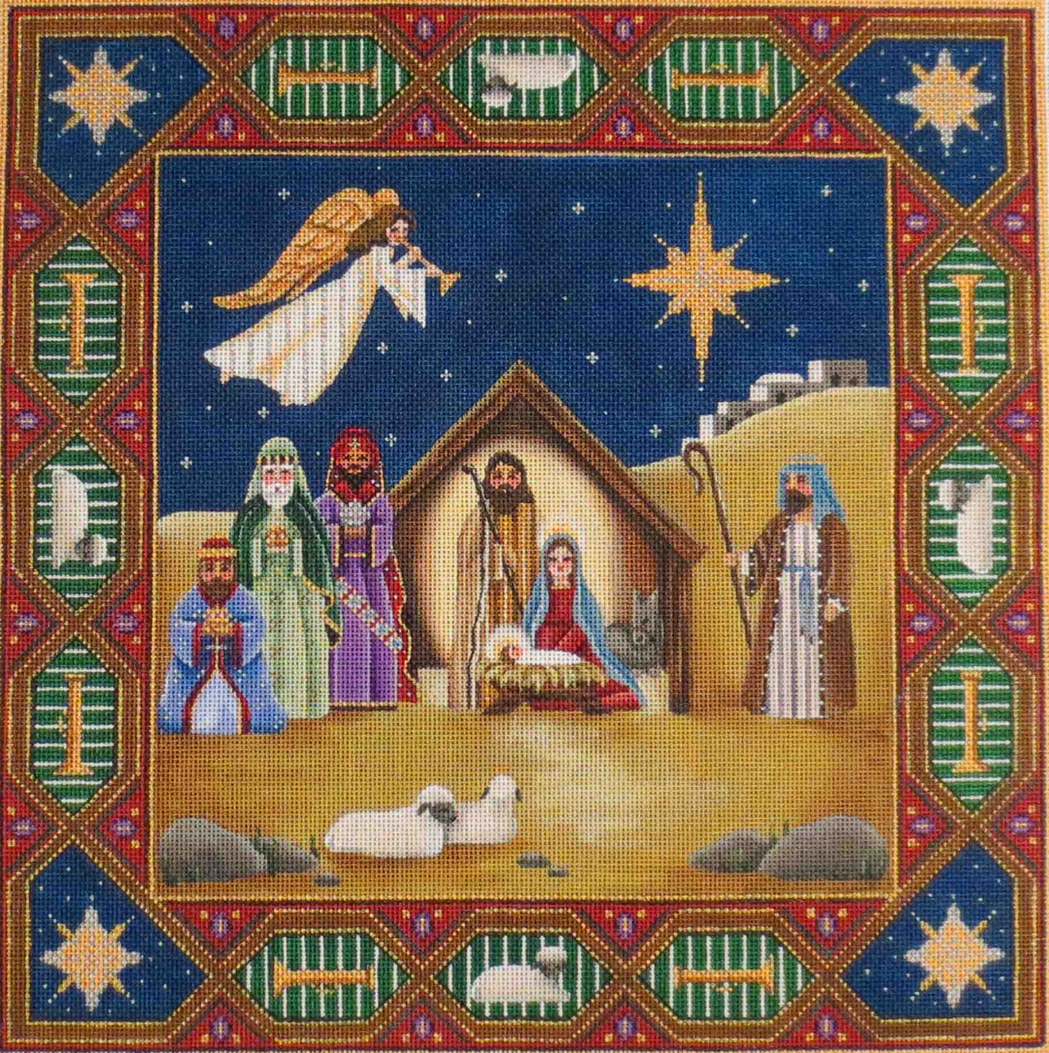 516 - Nativity Pillow