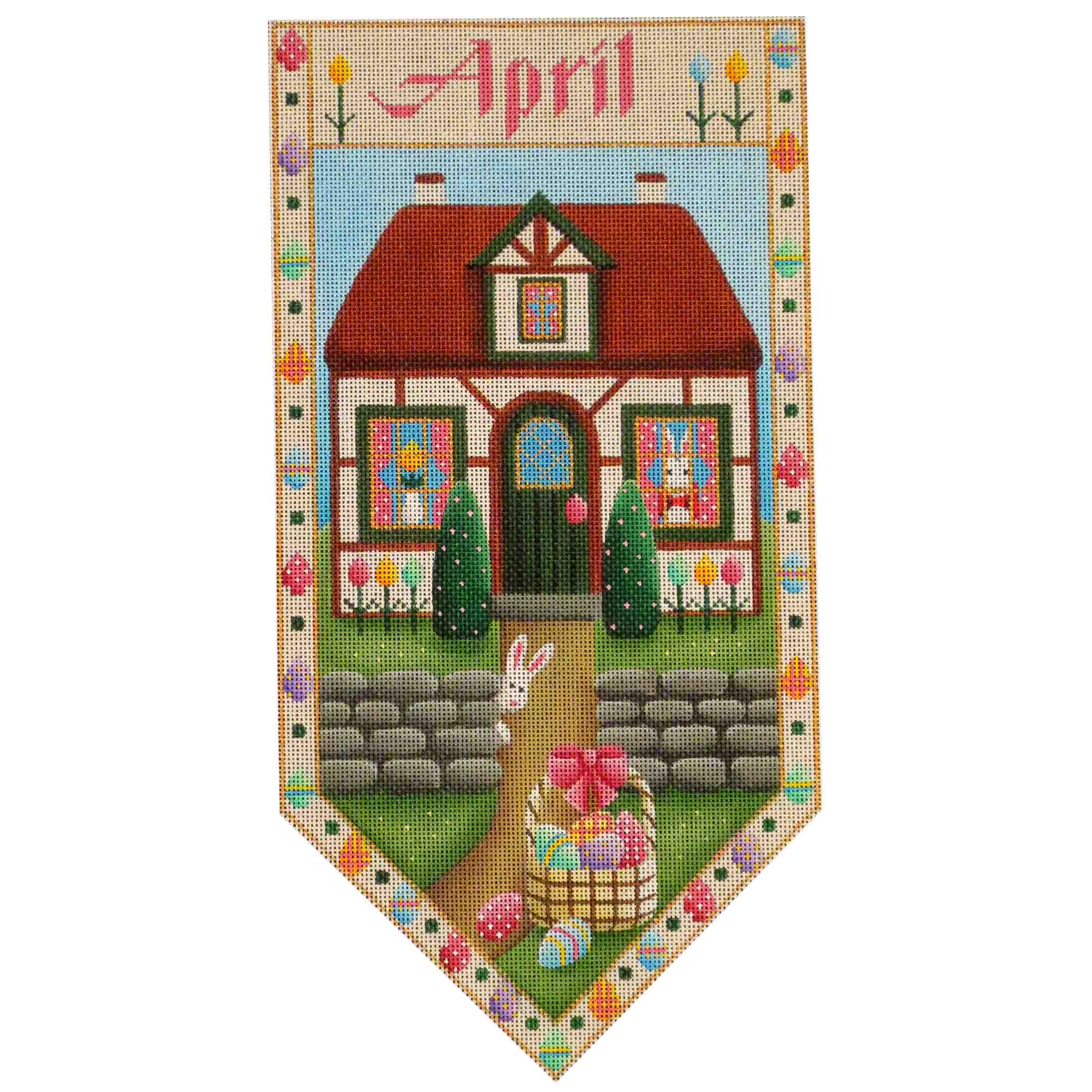 529D - April Cottage Banner