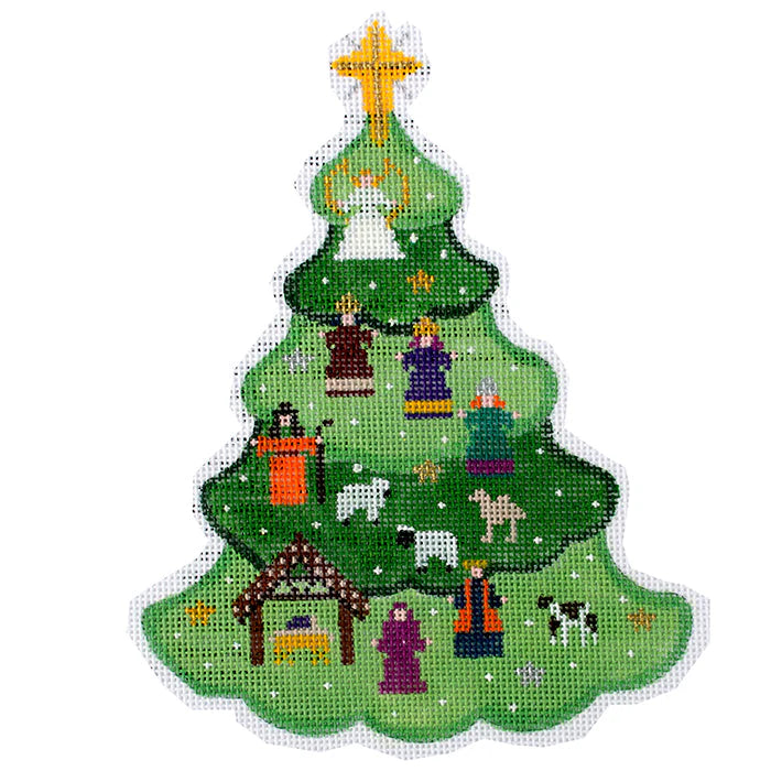 PP530AJ - Christmas Tree: Nativity