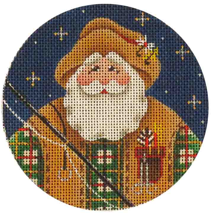 543G - Fishing Santa