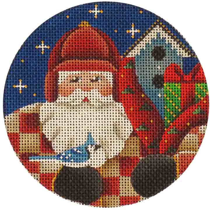 543O - Bird Watcher Santa