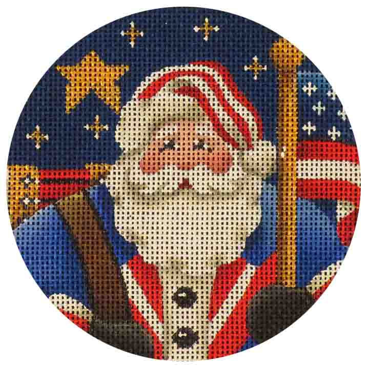 543P - Patriotic Santa
