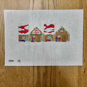 SR5504 - Ski Lodge 3D House - 18 Mesh