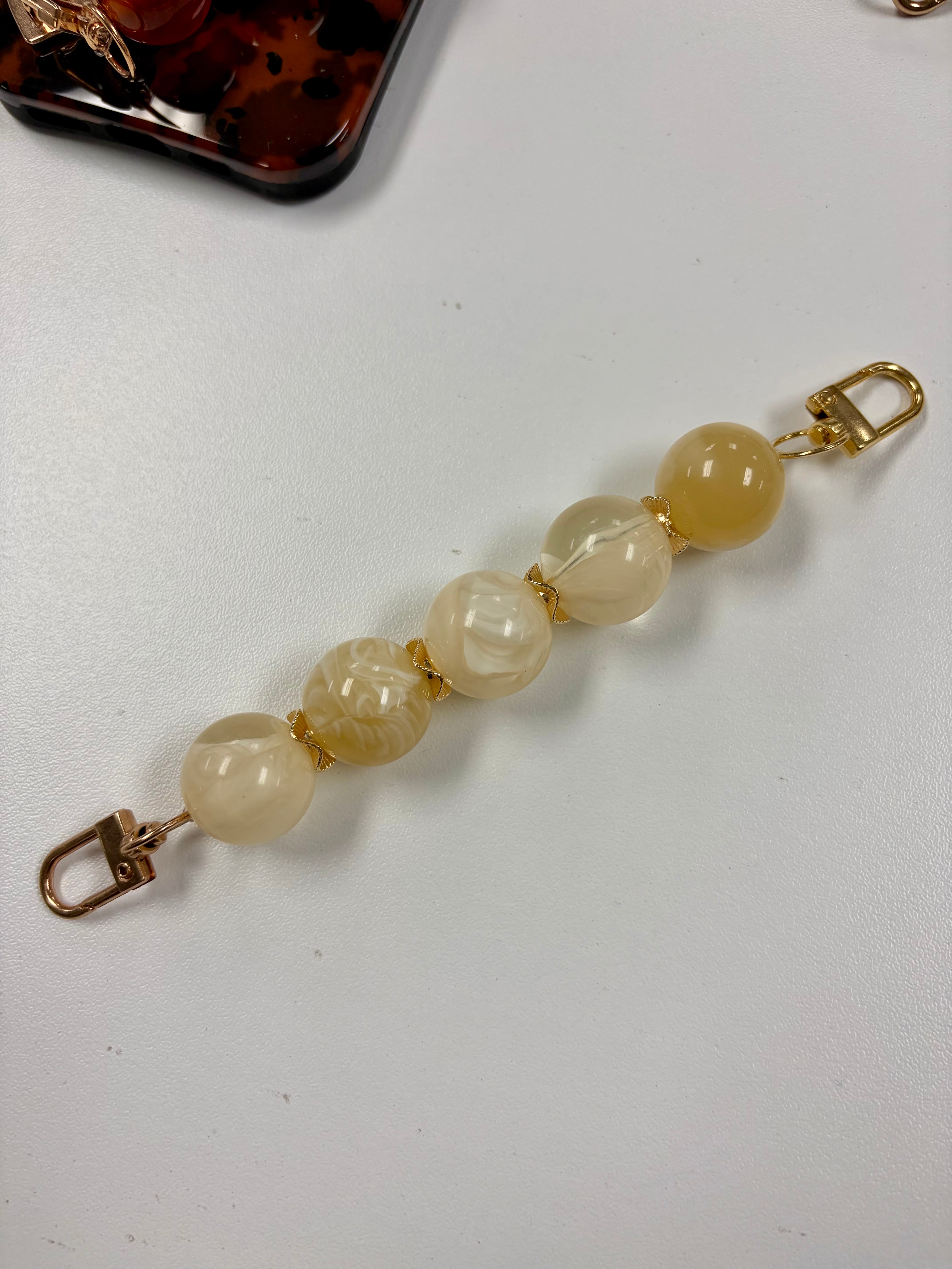 Charming Beads Phone Strap & Attachments (Case not included)