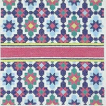 P-15 - Portuguese Tiles - 5" Square - Summer