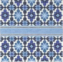 P-13 - Portuguese Tiles - 5" Square - Blue