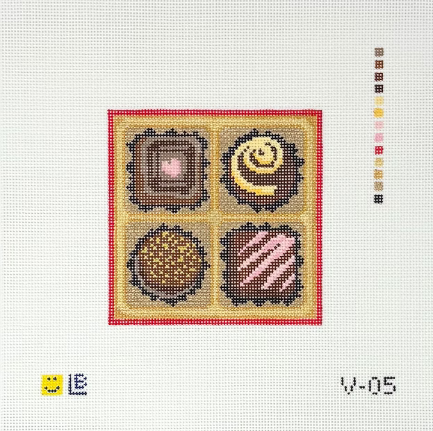 V-05 - 4-Piece Chocolate Box