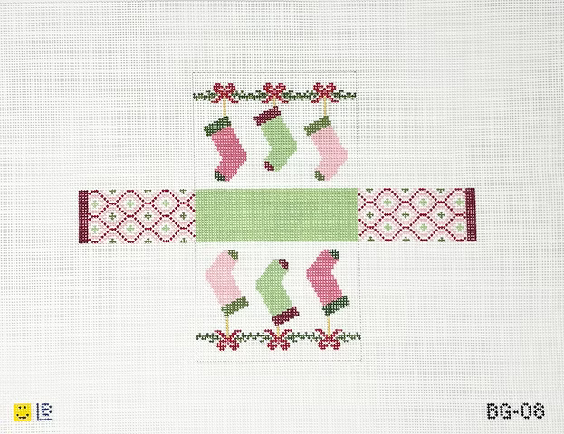 BG-08 - Three Stockings 3D Mini Bag