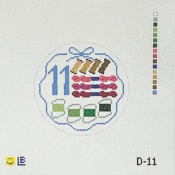 D-00 - 12 Days of Needlepoint Series