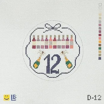 D-00 - 12 Days of Needlepoint Series