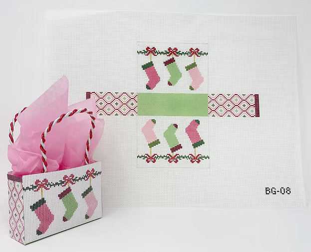 BG-08 - Three Stockings 3D Mini Bag