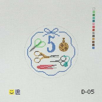 D-00 - 12 Days of Needlepoint Series