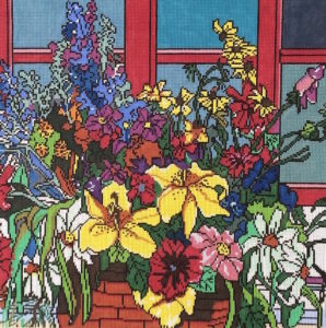 5622 - Bouquet at a Window