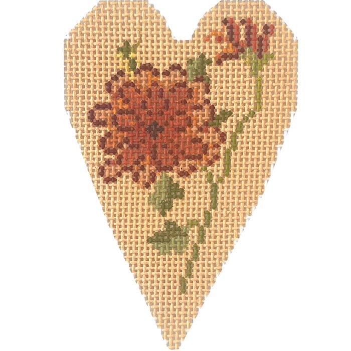 ND563A - Fall Flower Heart