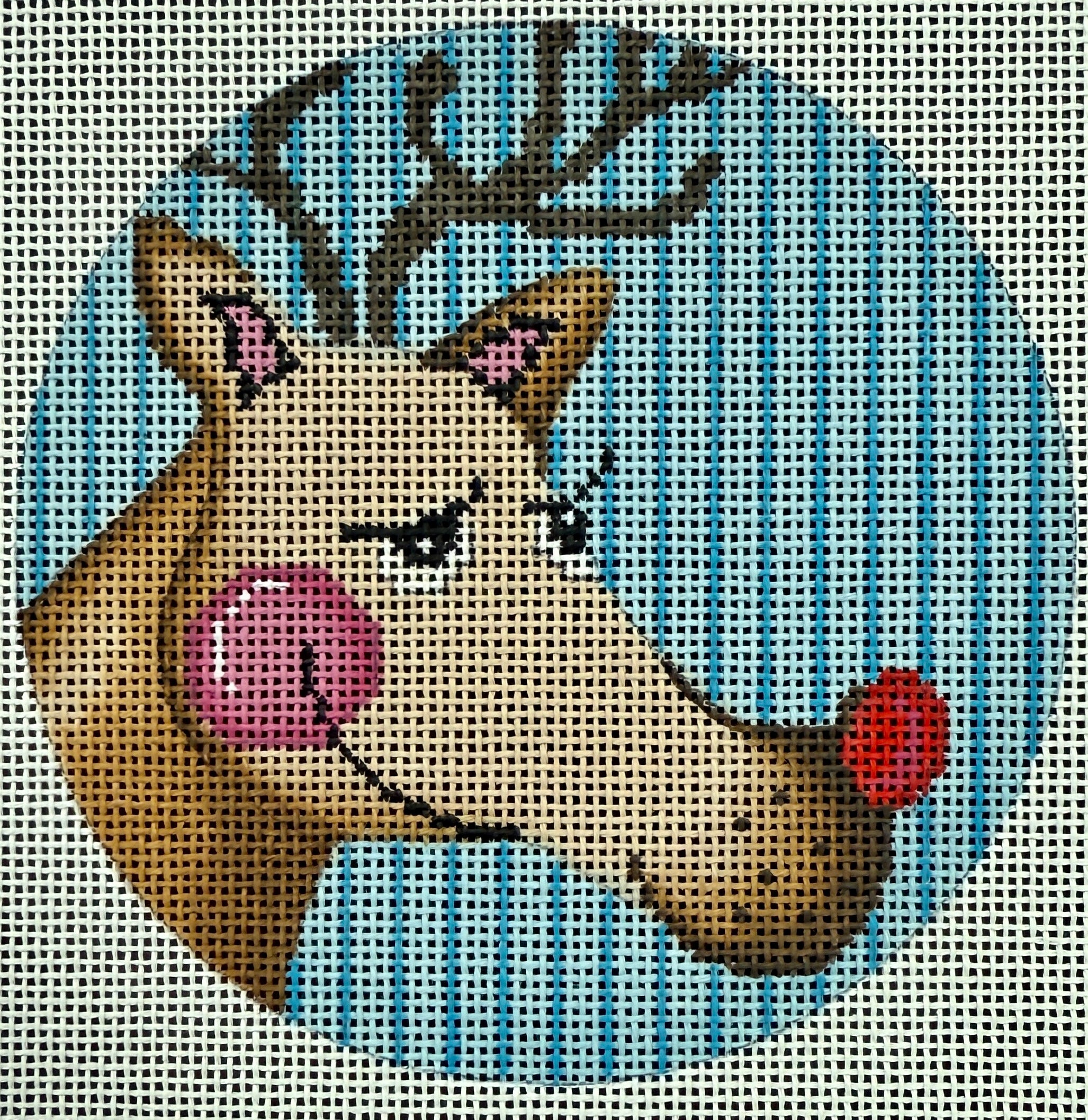 90339 - Ornament, Rudolf Round