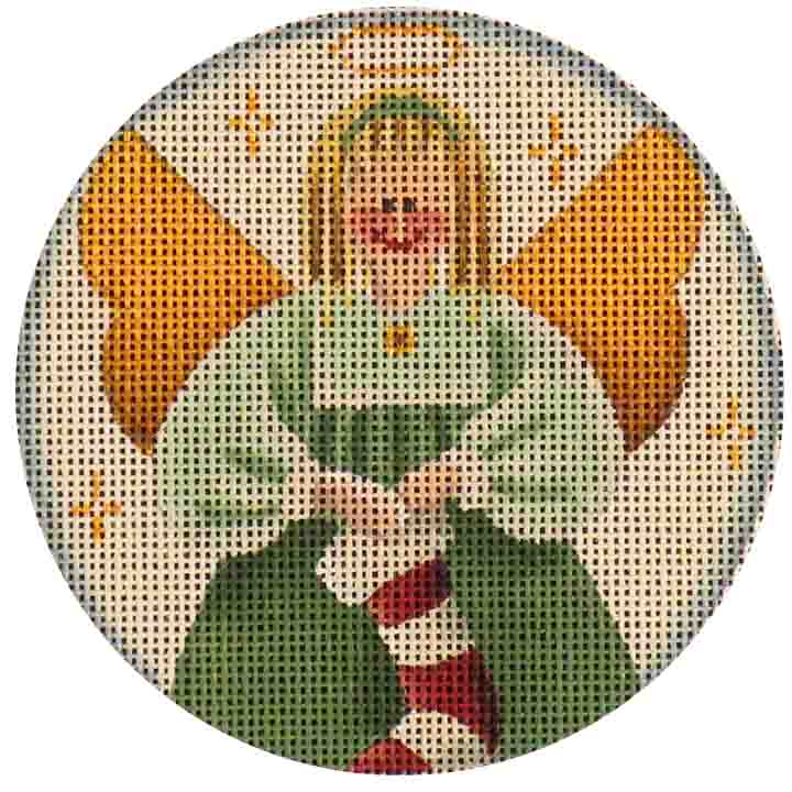 585C - Folk Stocking Angel