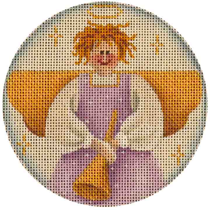 585E - Folk Horn Angel