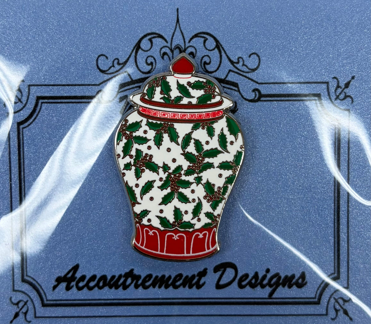Winter Jar Needle Minder