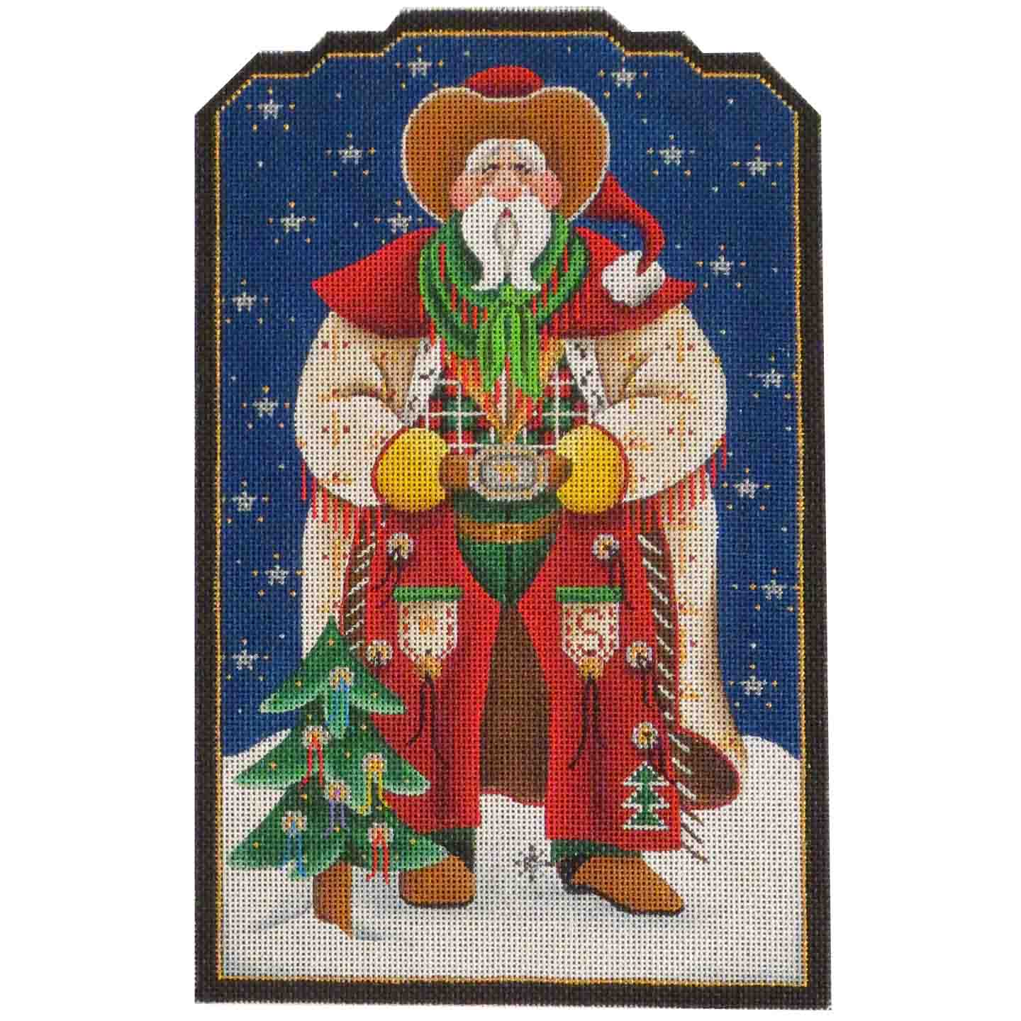 590F - Cowboy Santa