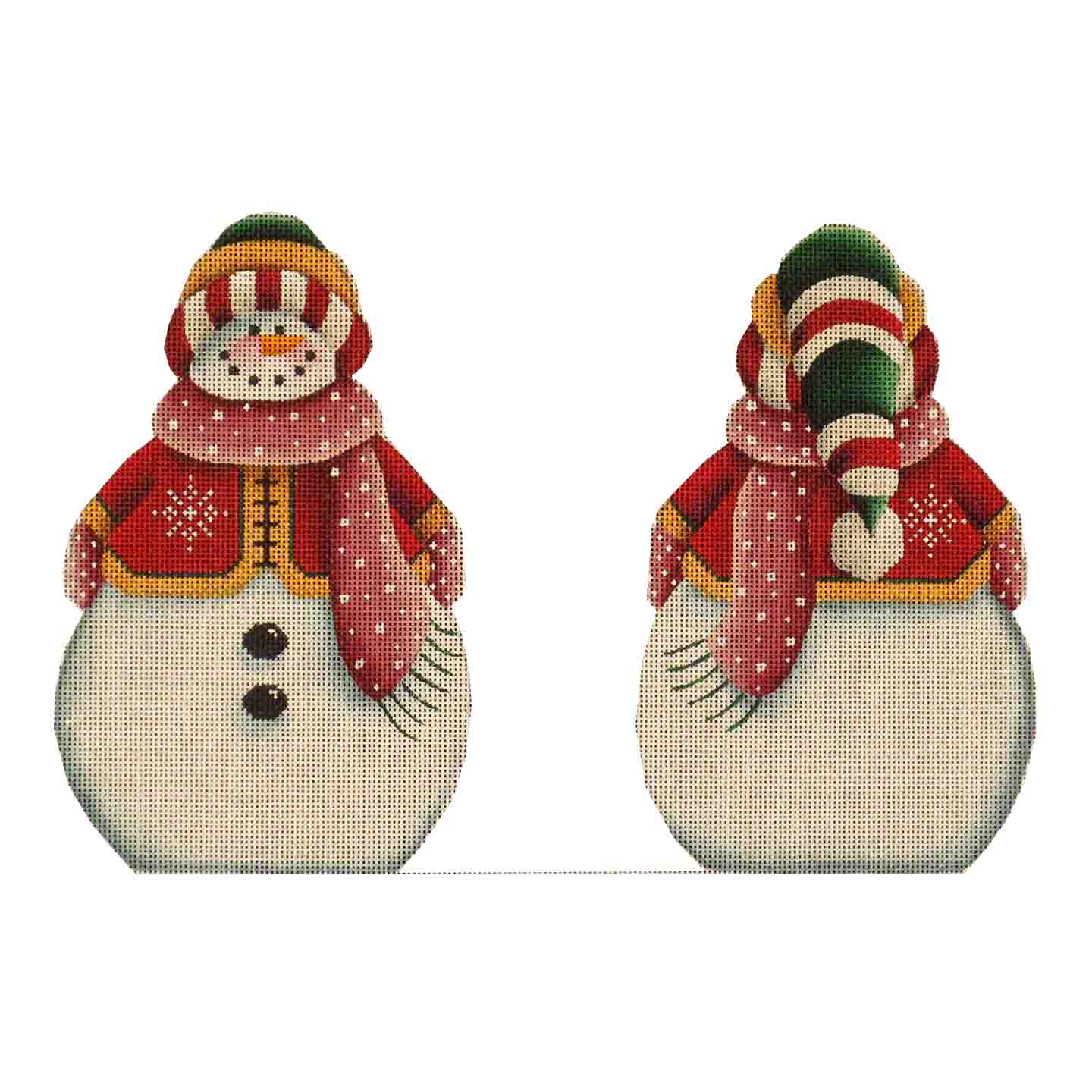 595B - Red Snowman Topper