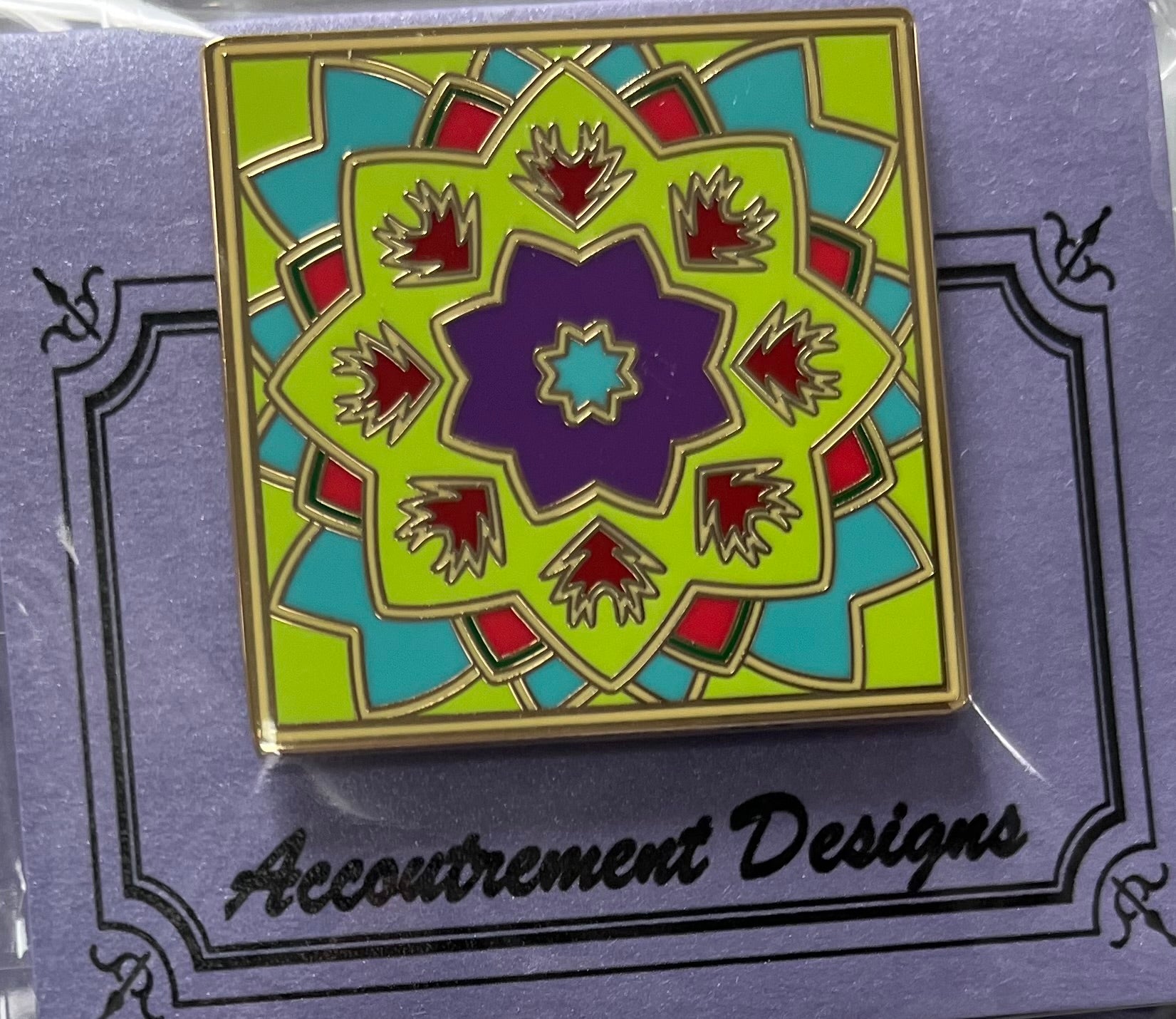 Geometric Tile Needle Minder