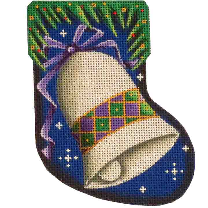 60C - Silver Bell Mini Sock