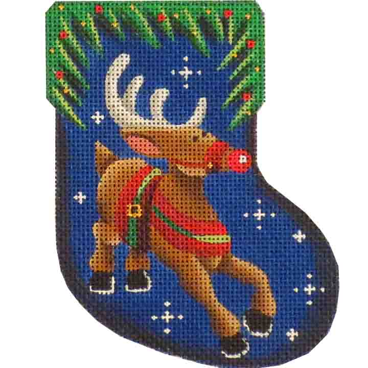 60G - Rudolph Mini Sock