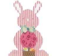 ND610G - Pink Striped Bunny