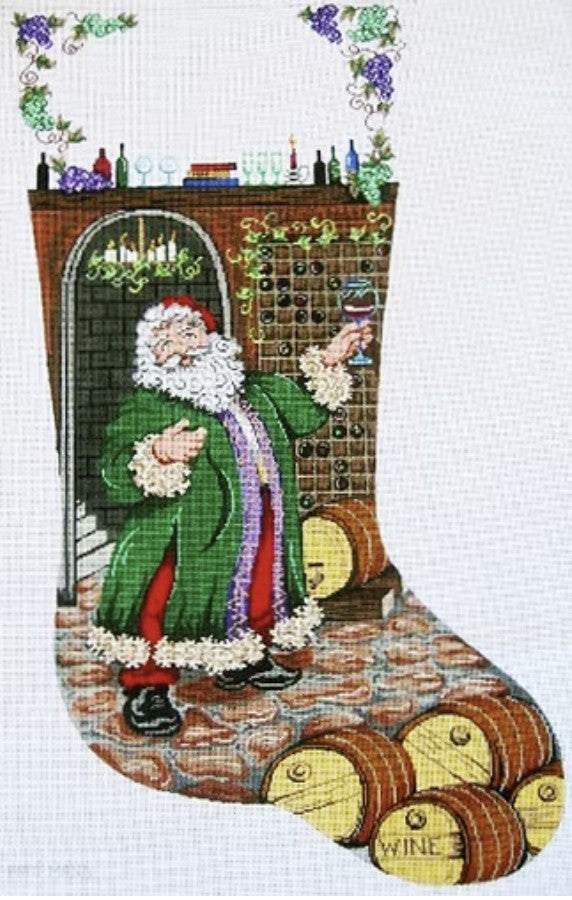 6247 - Wine Tasting Santa Stocking