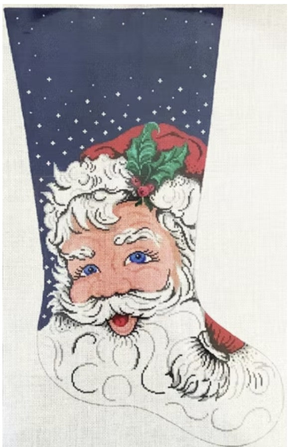 6249 - Santa Portrait Stocking