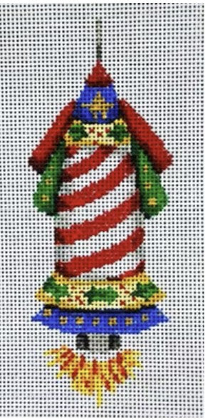 6261 - Rocket Ship Ornament