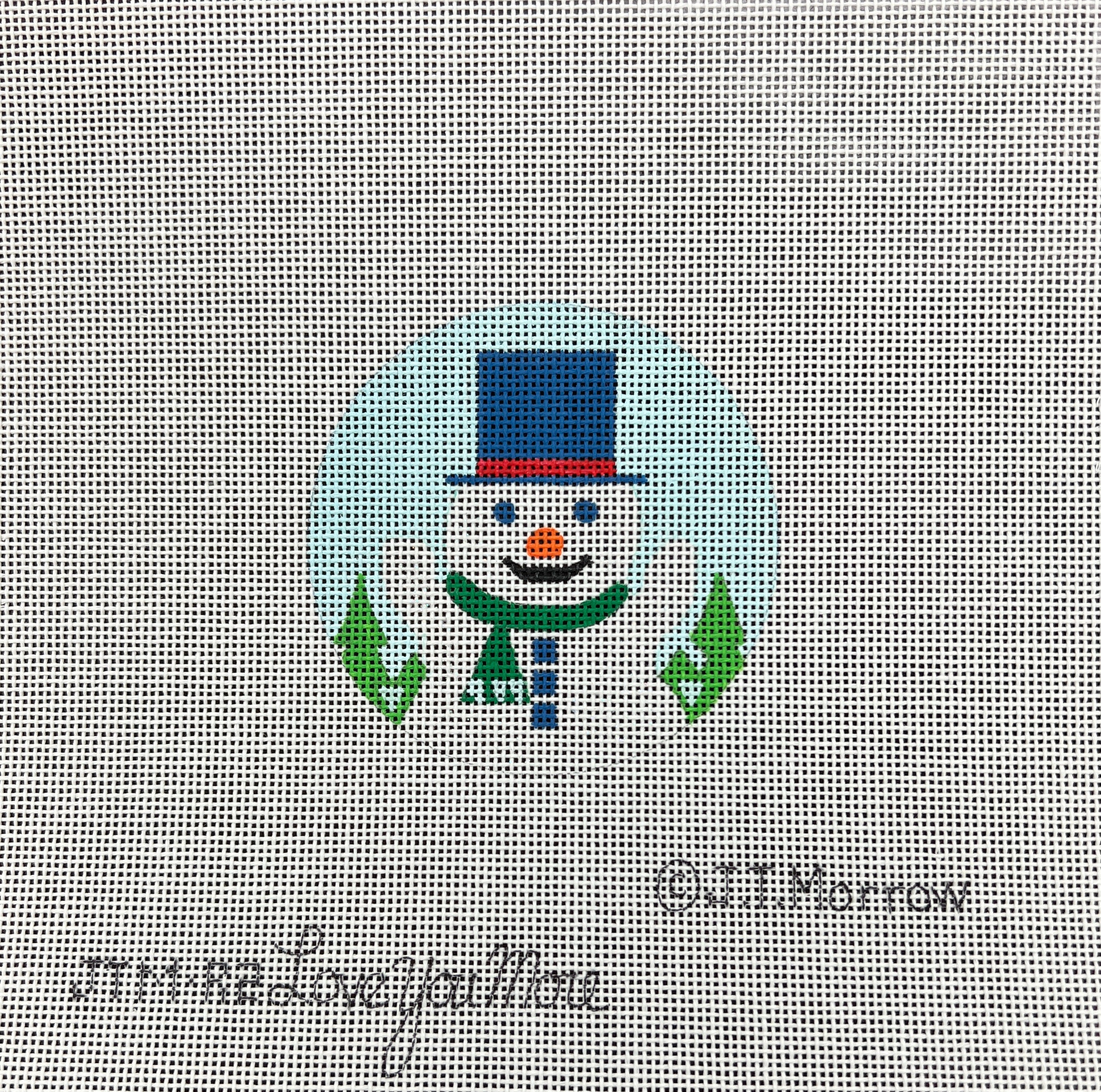 JTM-R02 - Snowman Ornament 3"