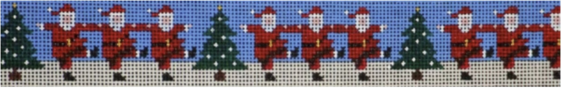 6405 - Belt, Dancing Santas