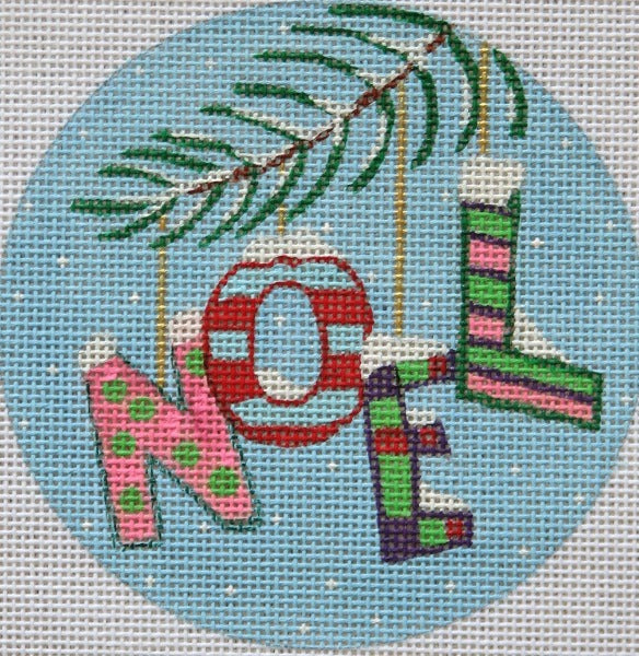 643 - Christmas Words Ornament - Noel