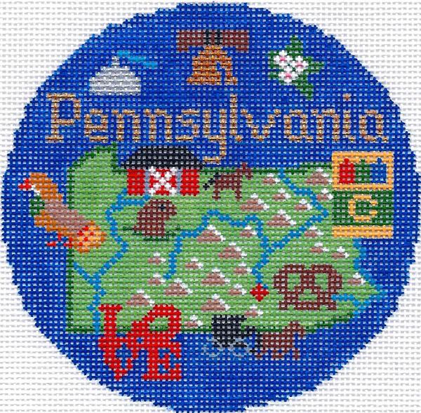 692 - Pennsylvania Ornament