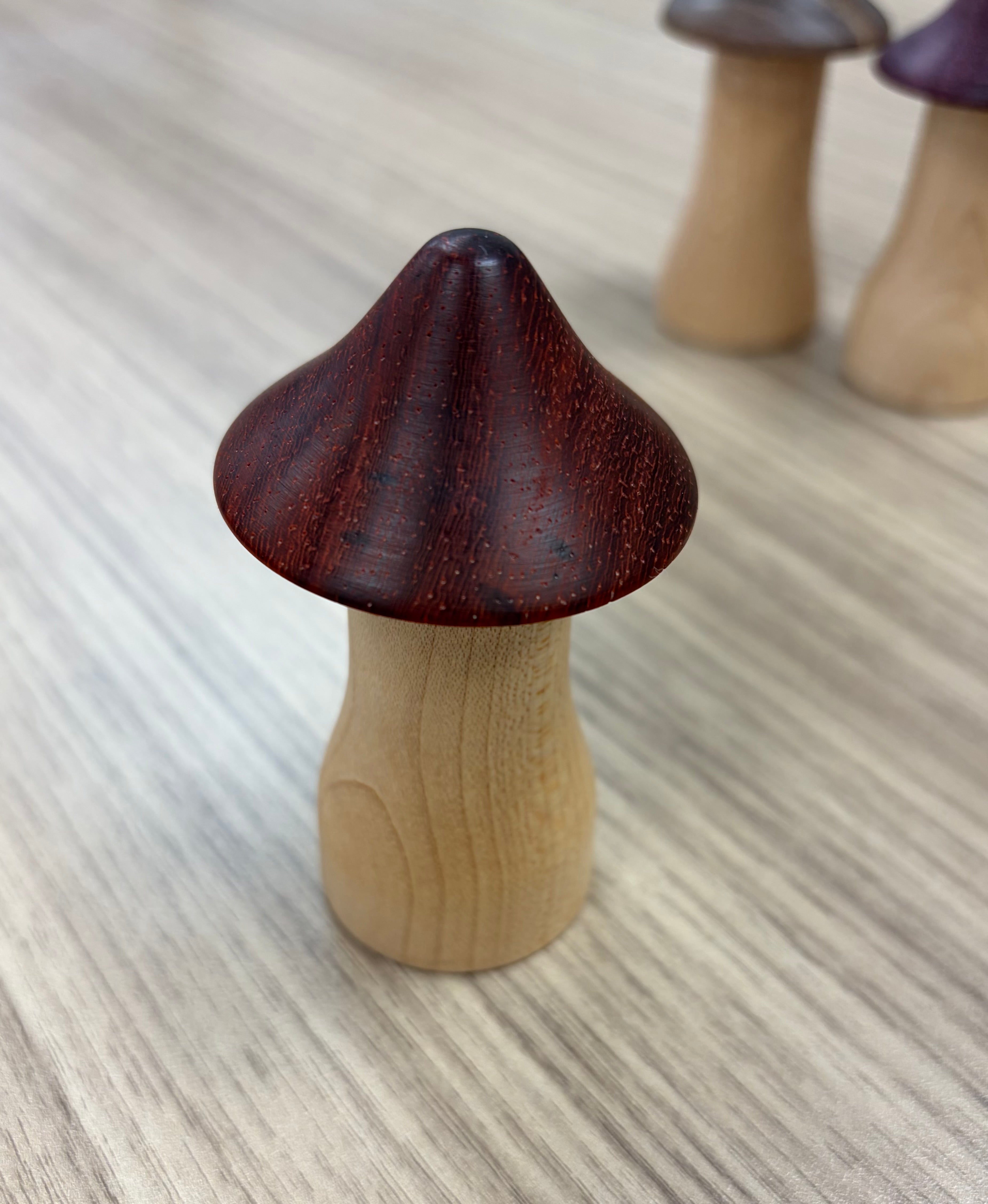 Wooden Needle Case Mushroom - Fireside Exclusive
