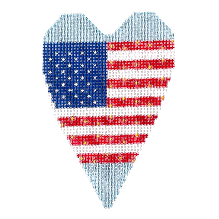 ND722I - Patriotic Mini Heart